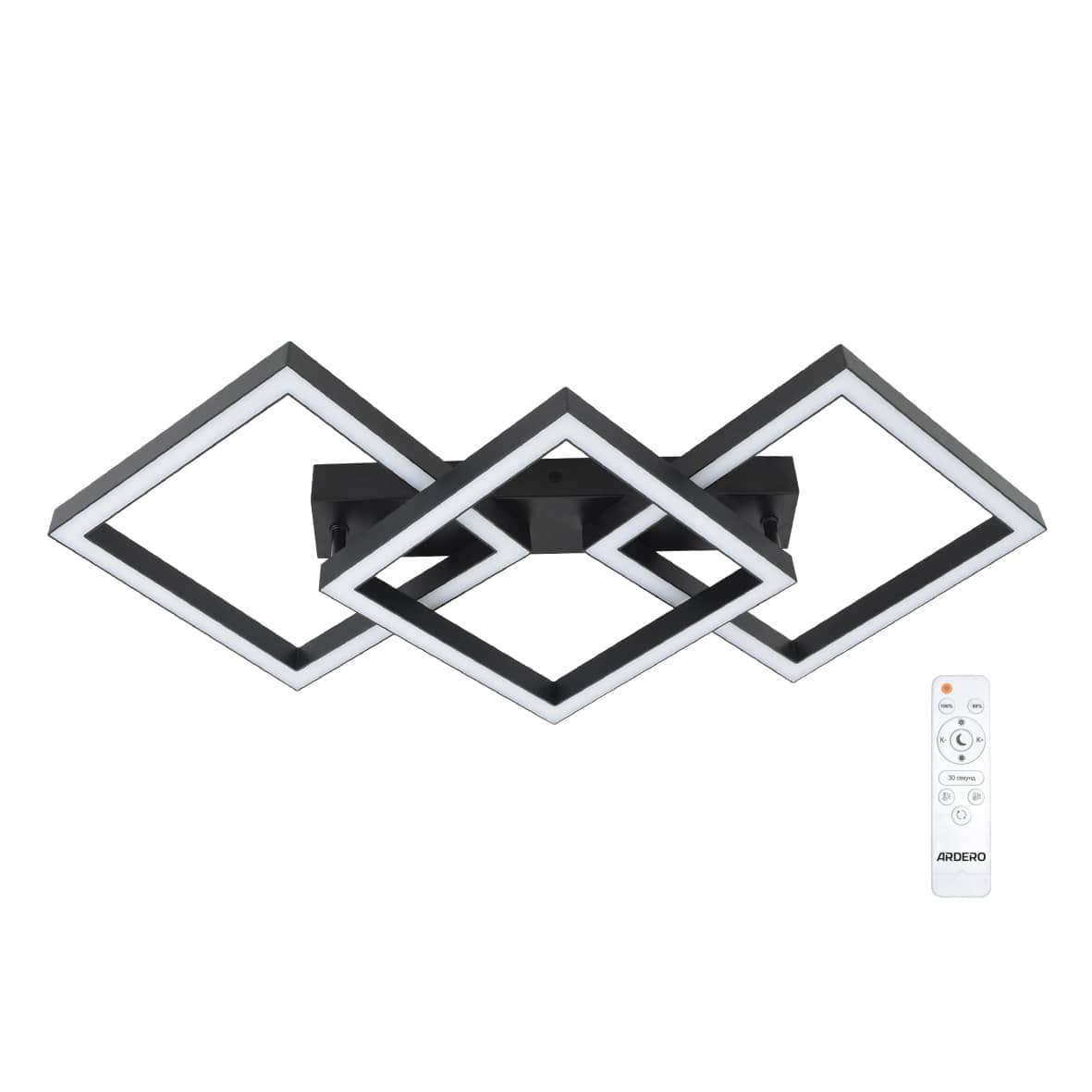 Светодиодный накладной светильник Ardero AL6492ARD URBAN 55Вт черный №1