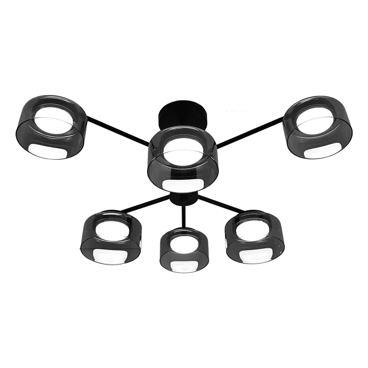 Светильник потолочный Ardero ML490-6 под лампу черный №1