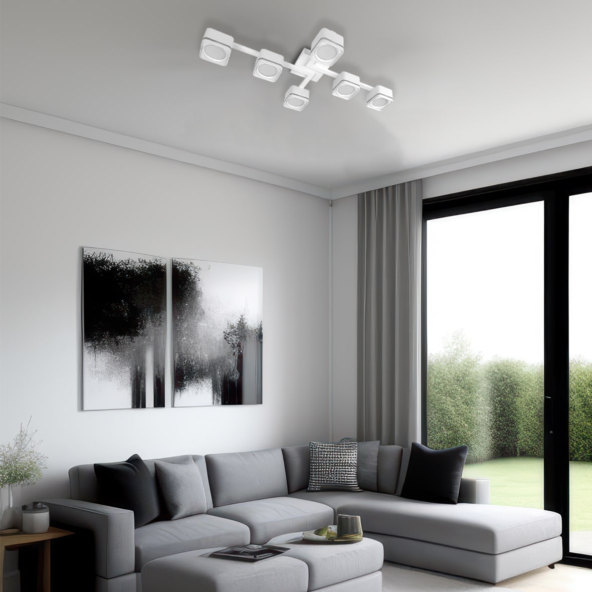 Светильник потолочный Ardero ML495-6 под лампу белый №2