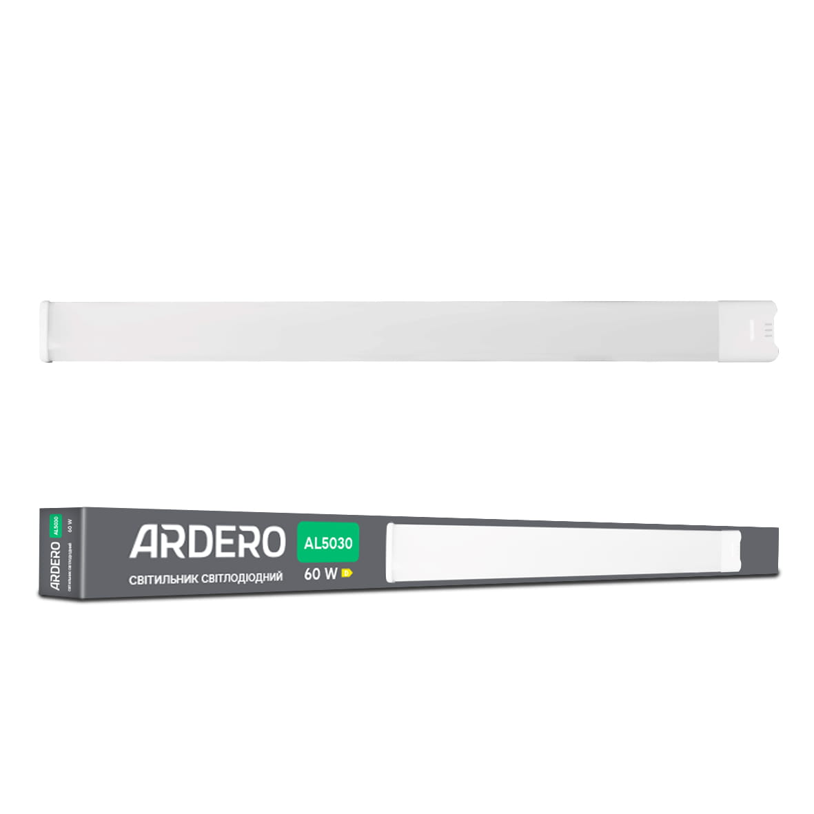 Світлодіодний лінійний світильник Ardero AL5030 60Вт білий