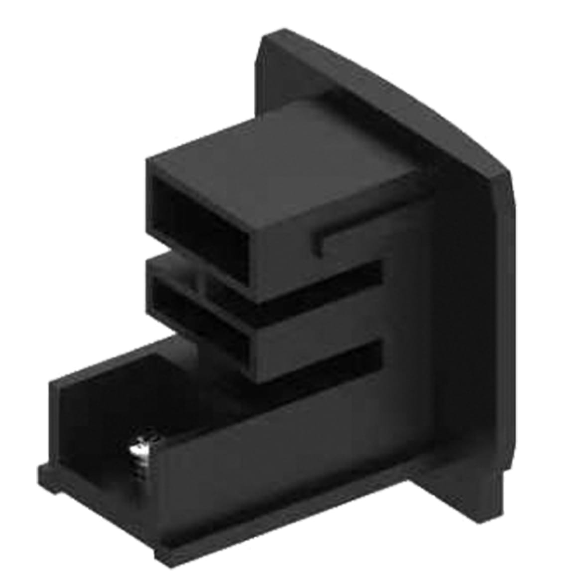 Заглушка Ardero LD1321 для трехфазного шинопровода черный №1