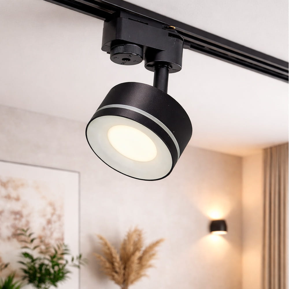 Трековий світильник Ardero ML431 під лампу чорний №3