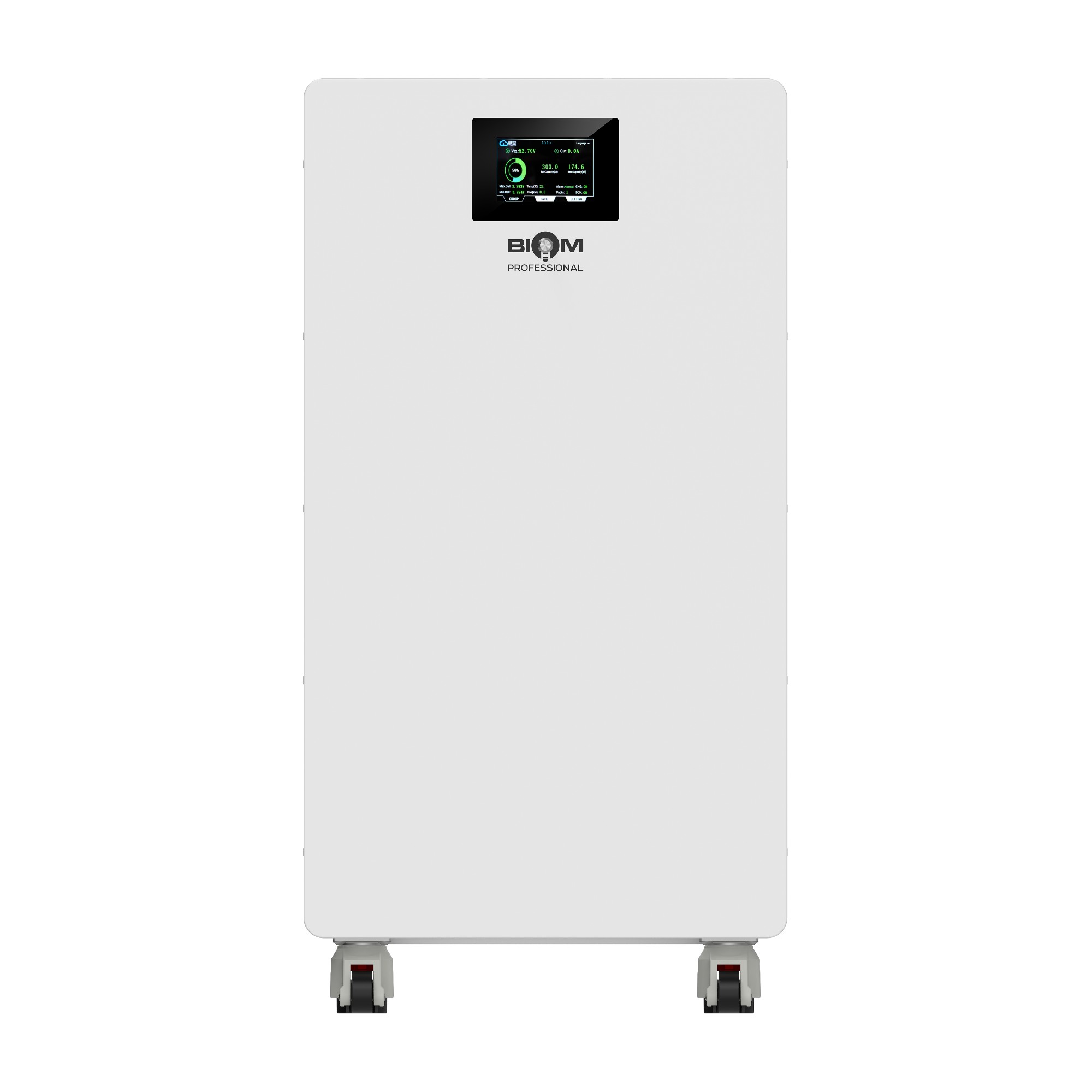 Акумуляторна батарея Biom Professional 48В (51.2В) BALFP-512300-V2 15кВтч