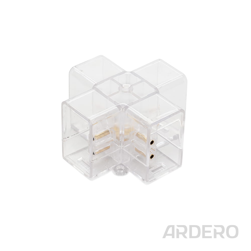 Коннектор X-подобный Ardero LD4040-X для светильников AL4040 ModuLine №1
