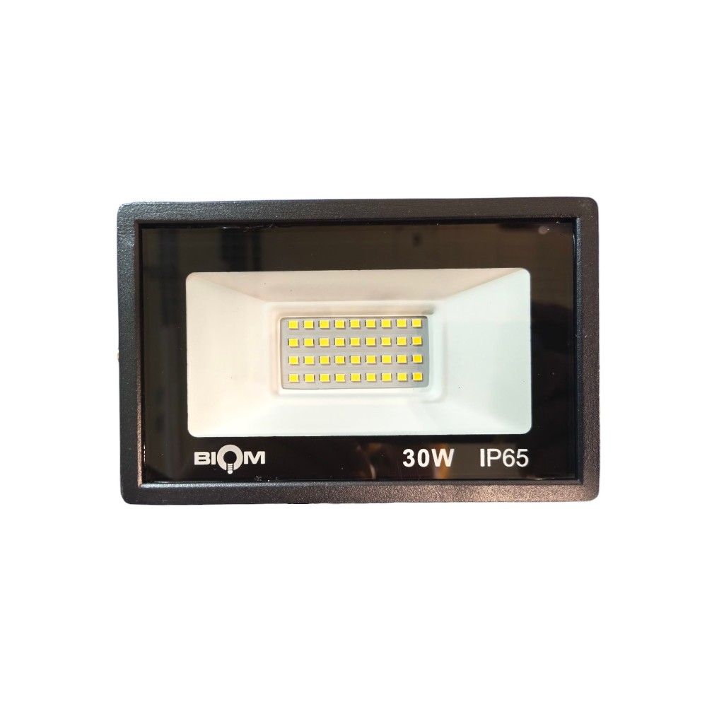 Світлодіодний прожектор BIOM 30W S6-SMD-30-Slim 6200К 220V IP65 №1