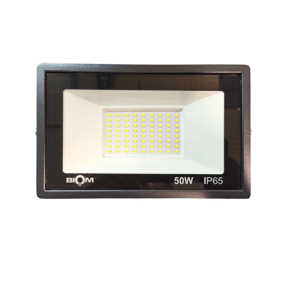 Світодіодний прожектор BIOM 50W S6-SMD-50-Slim 6200К 220V IP65 №1