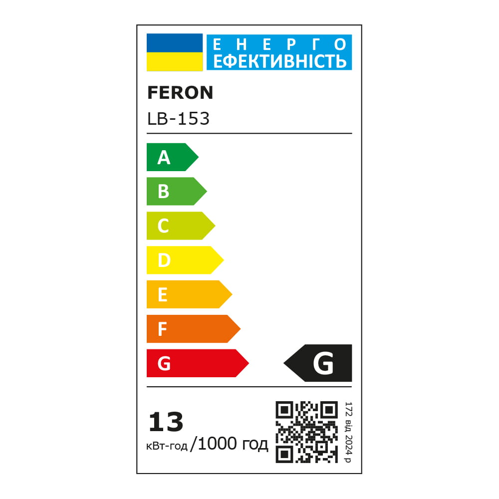 Светодиодная лампа Feron LB-153 13Вт GX53 2700K №2