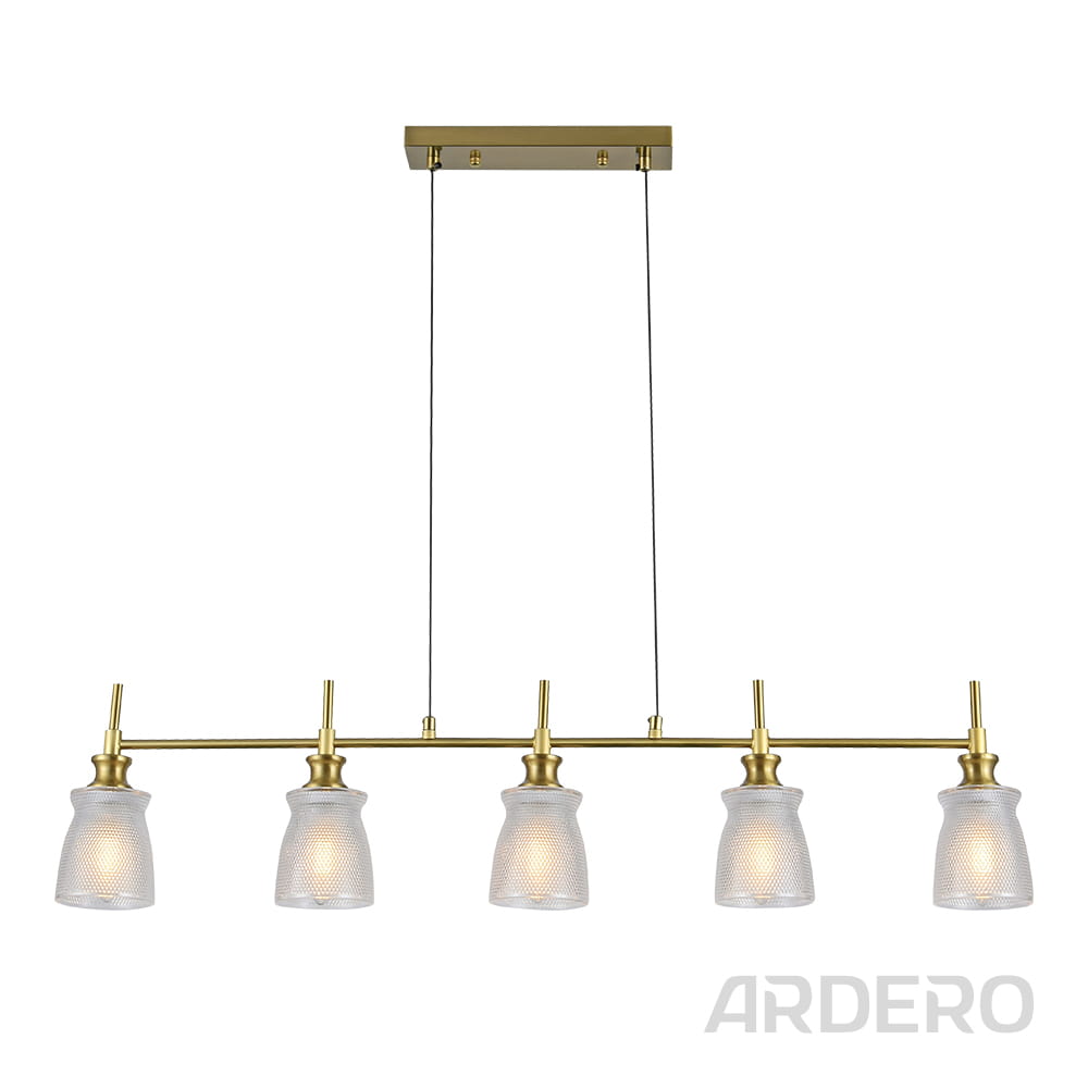 Светильник потолочный Ardero BL2050-2 BELL под лампу золото №1
