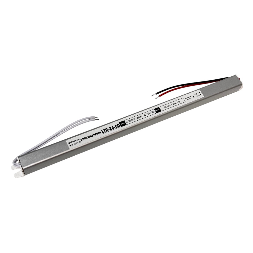 Блок живлення OEM DC24 60W 2,5А LTR-24-60 stick №1