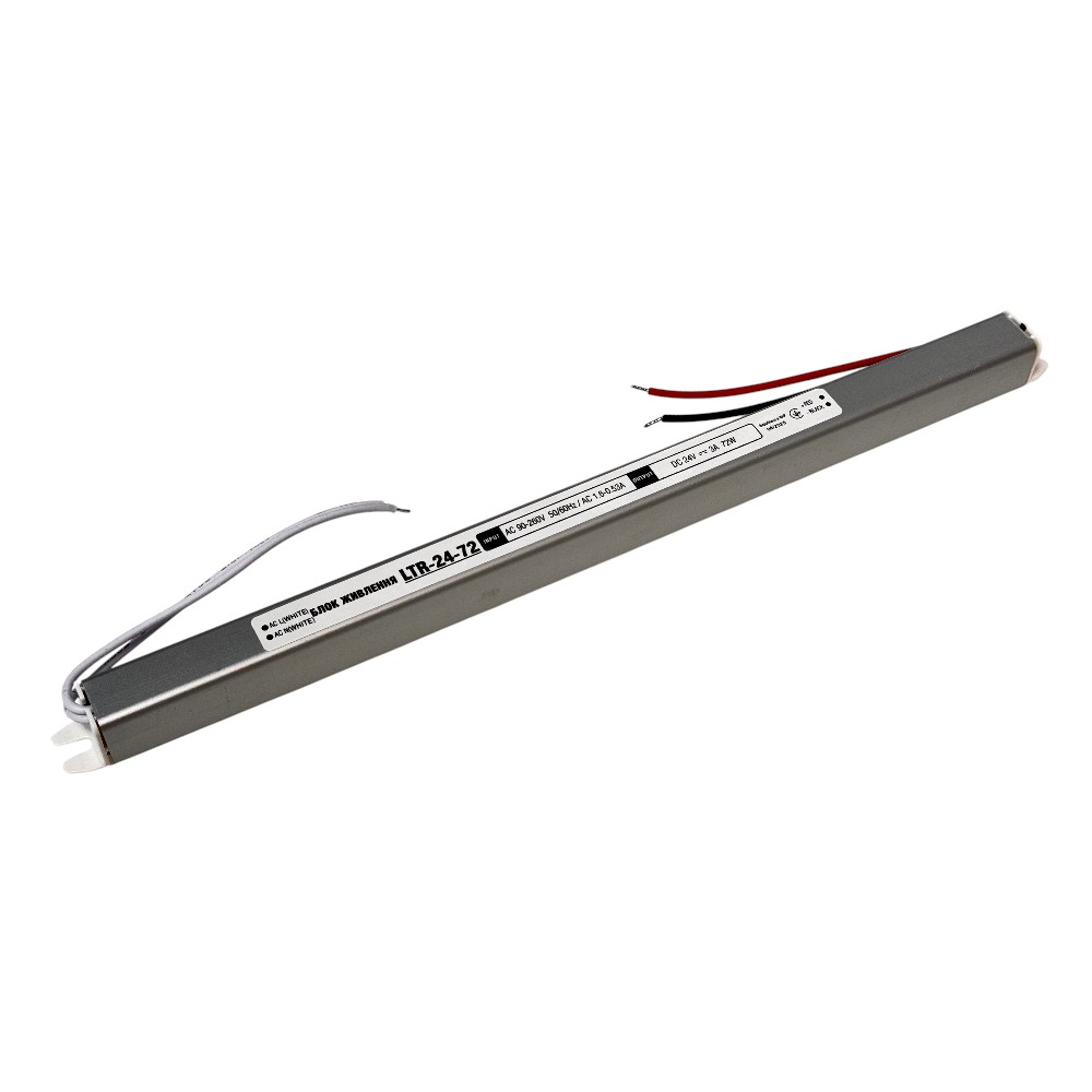 Блок живлення OEM DC24 72W 3А LTR-24-72 stick №1