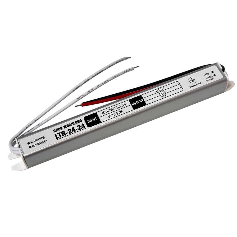 Блок живлення OEM DC24 24W 1А LTR-24-24 stick №1