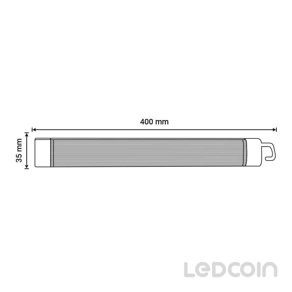 Аккумуляторный светодиодный светильник Ledcoin EL312 12Вт белый №3