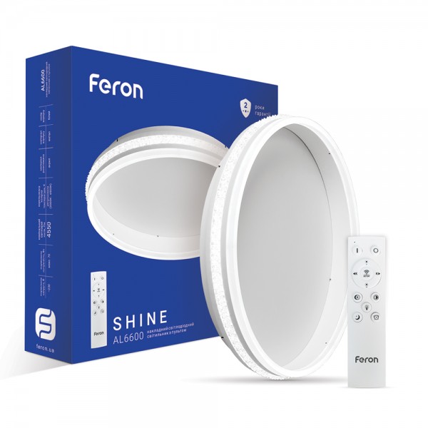 Светодиодная накладная люстра Feron AL6600 SHINE 70Вт белый №1