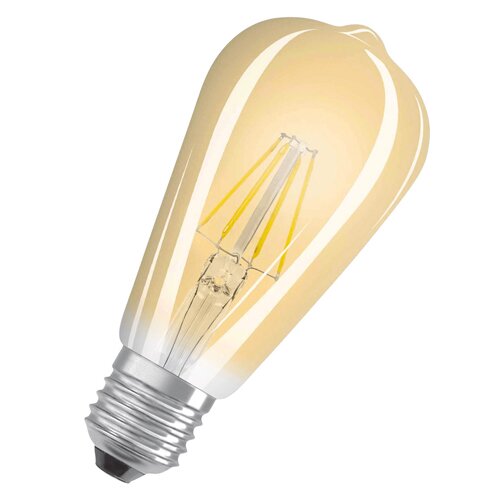 Світлодіодна лампа Biom FL-418 ST-64 8W E27 2350K Amber №1