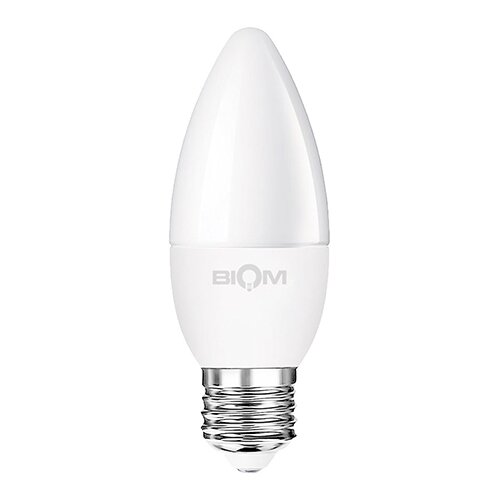 Свiтлодiодна лампа Biom BT-706 C37 10W E27 4500К матова №1
