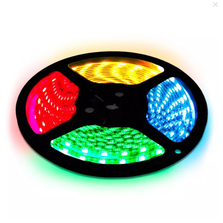 Світлодіодна стрічка OEM ST-12-5050-60-RGB-65, герметична, 1м №1