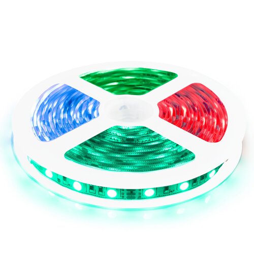 Світлодіодна стрічка BIOM Professional BPS-G3-24-3535-120-RGB-20, негерметична, 1м №1