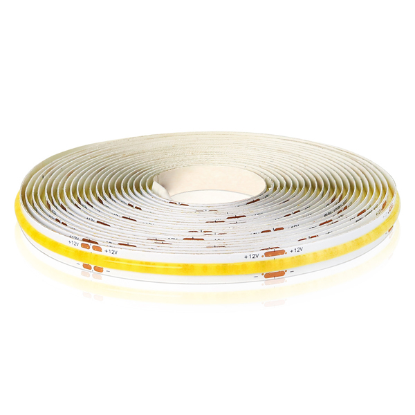 Світлодіодна стрічка BIOM Professional BPS-G4-12-8-COB-480-WW теплий білий, негерметична, 1м №1
