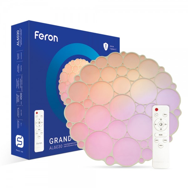 Світлодіодній світильник Feron AL6030 GRAND COLOR 60W з RGB