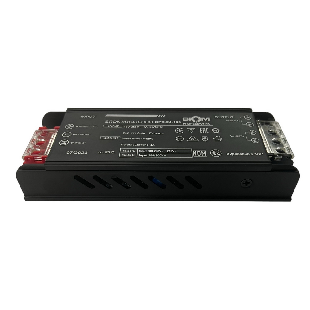 Блок живлення BIOM Professional DC24 100W BPX-24-100 4А №3
