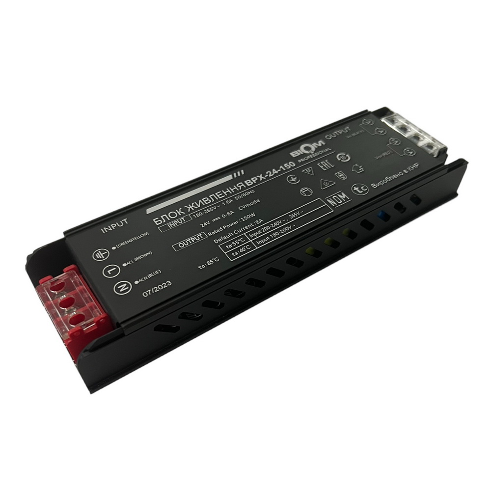 Блок живлення BIOM Professional DC24 150W BPX-24-150 6А №1
