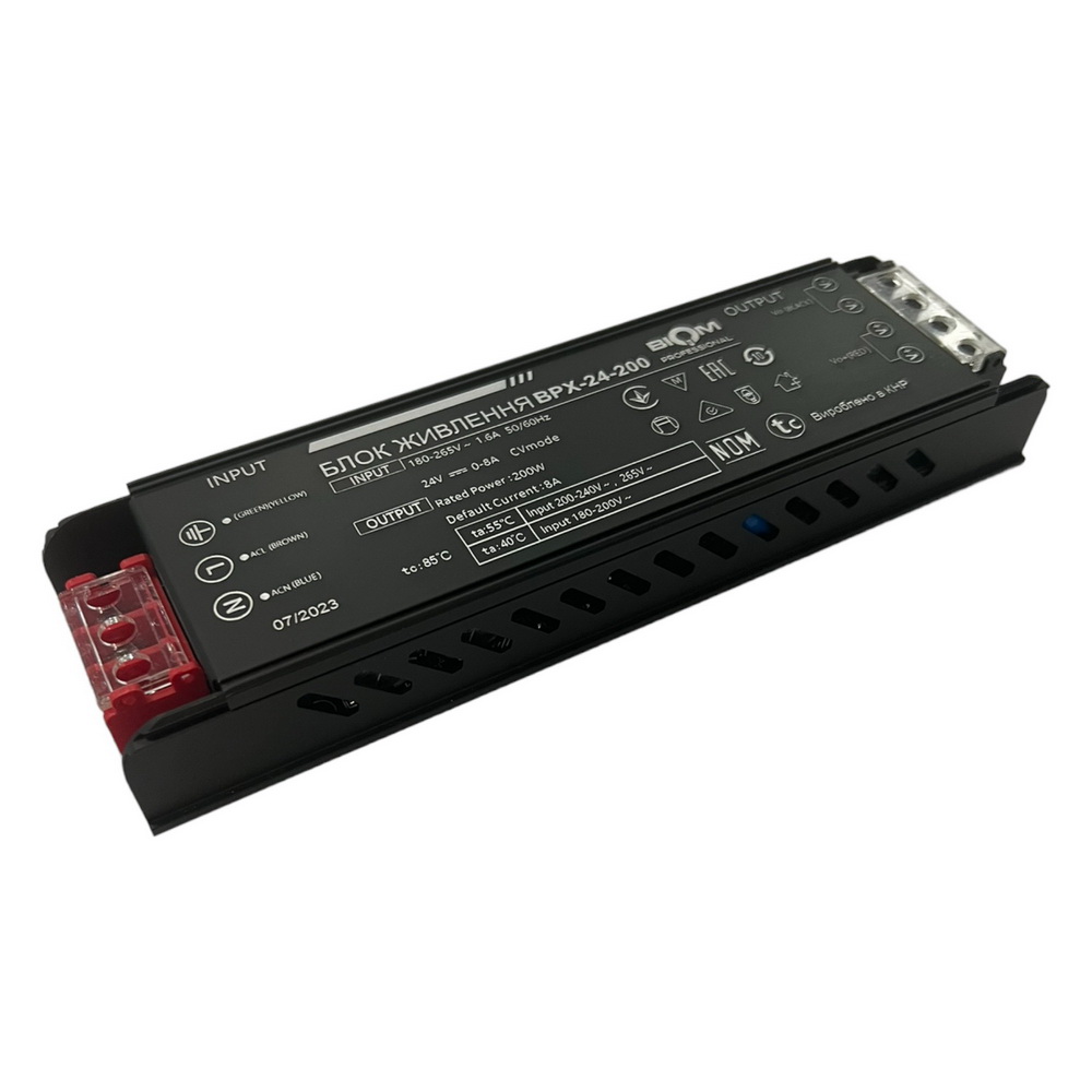 Блок живлення BIOM Professional DC24 200W BPX-24-200 8А №1