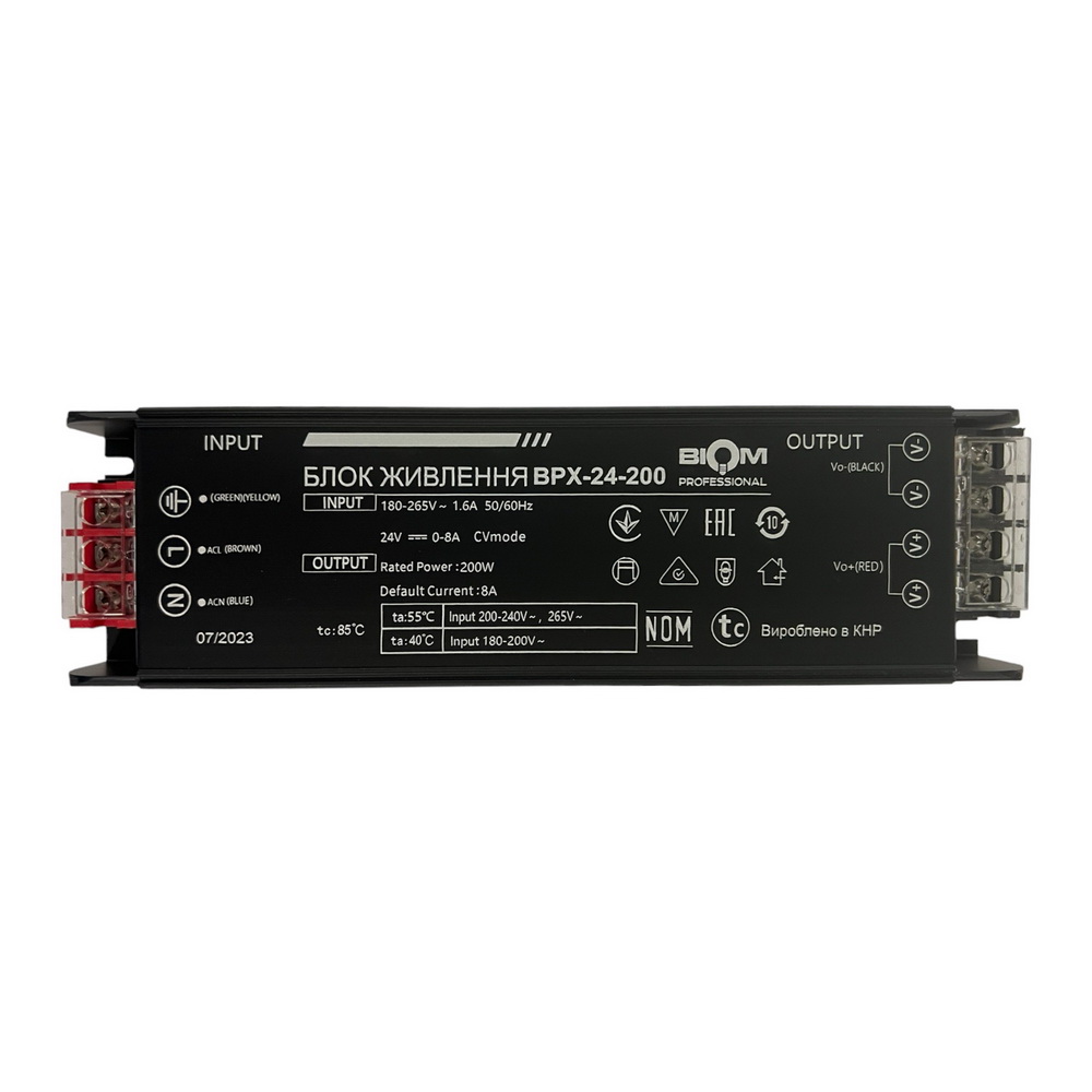 Блок живлення BIOM Professional DC24 200W BPX-24-200 8А №2