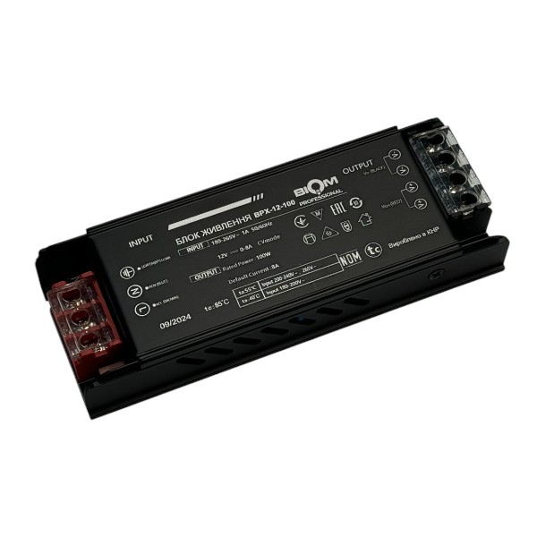 Блок живлення BIOM Professional DC12 100W BPX-12-100 8,3А №1
