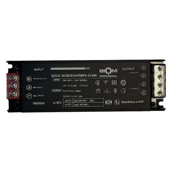 Блок живлення BIOM Professional DC12 300W BPX-12-300 25А №2