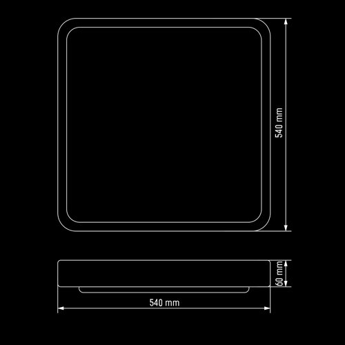 Світильник світлодіодний Biom SMART SML-S03-90/2 3000-6000K 90Вт с д/у №6