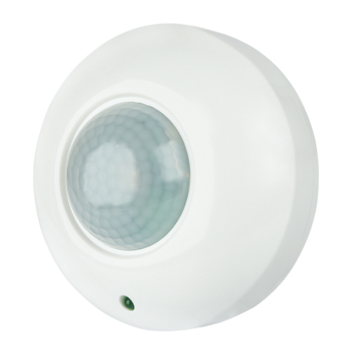 Інфрачервоний датчик руху BIOM IRM-03W max 1200Вт 360°, стельовий, білий №1