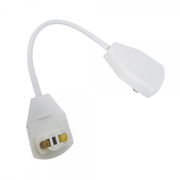 Коннектор гибкий Feron LD1022 белый №1